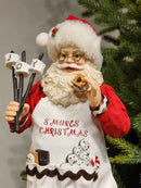 PAPAI NOEL MARSHMALLOW COLEÇÃO KURT S. ADLER 27CM