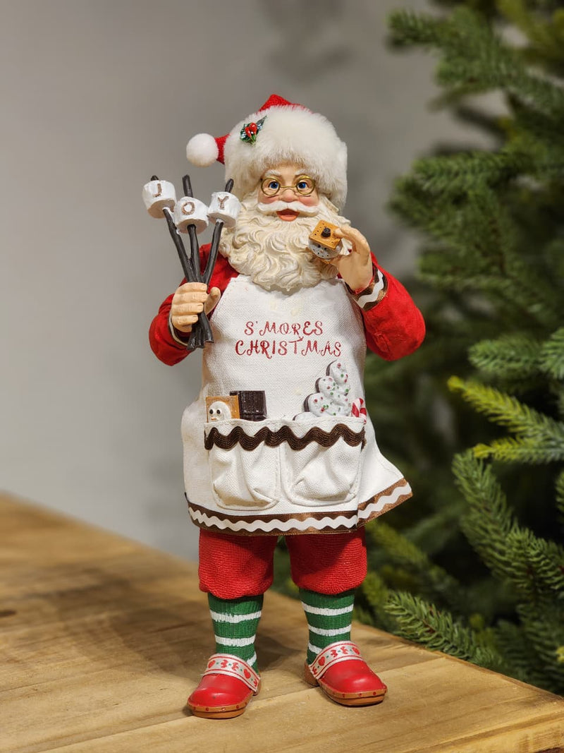 PAPAI NOEL MARSHMALLOW COLEÇÃO KURT S. ADLER 27CM